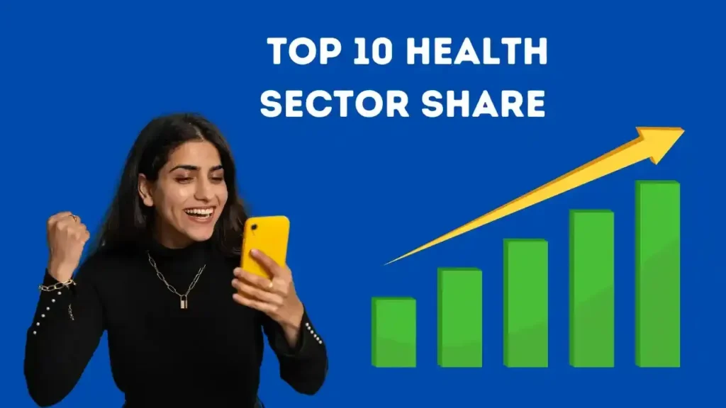 A girl wowed-when she know top 10 nse health sector share.