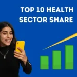 A girl wowed-when she know top 10 nse health sector share.